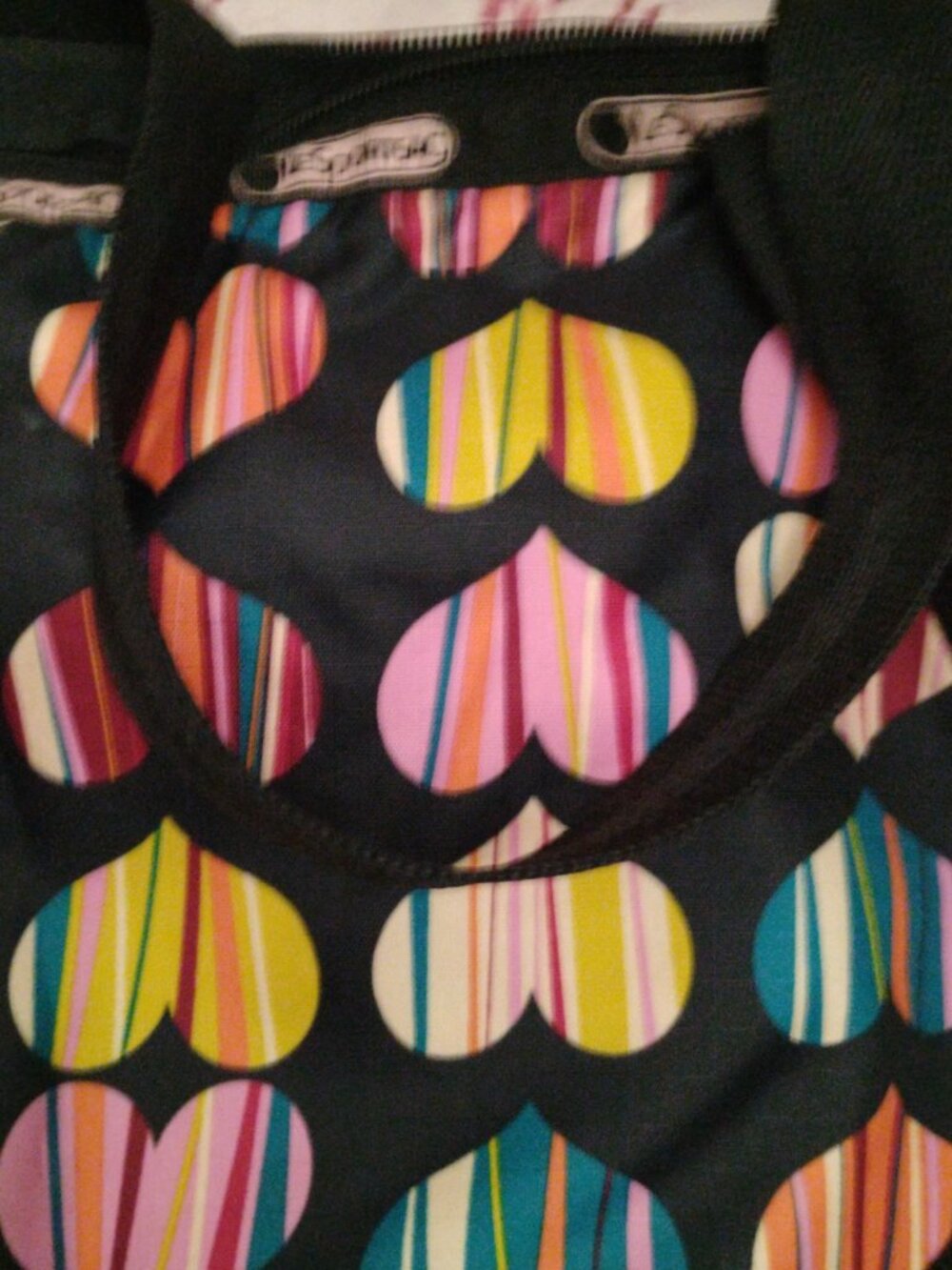 Le Sport Sac Heart Tote - Picture 3 of 9
